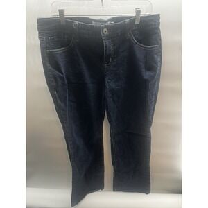 TORRID DENIM STRETCH JEANS WOMEN'S SIZE 16S DARK BLUE ~ EUC